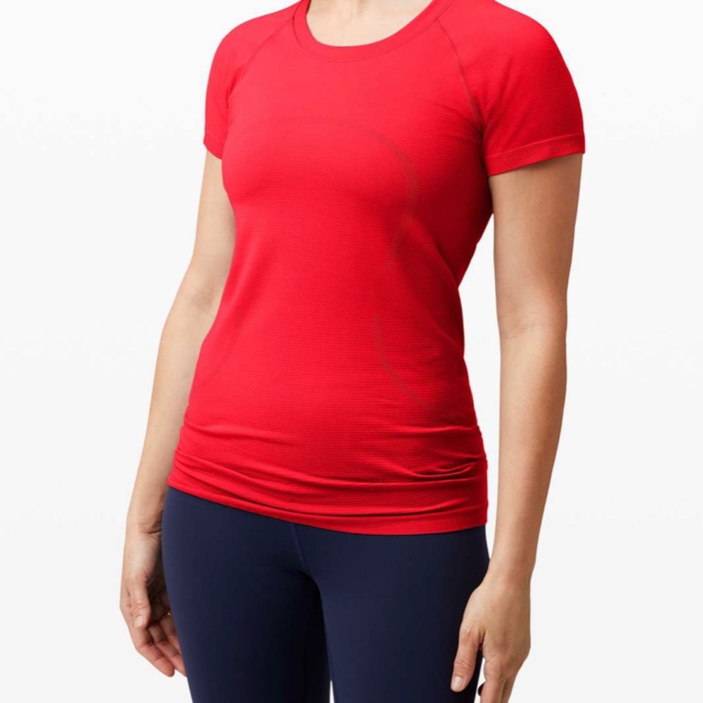 Lululemon Athletic Red Shirt! Size:M